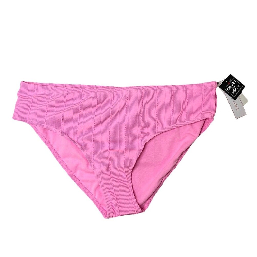 Salt Cove Women's 2XL Pink High rise Swim Bottoms NEW Salt + Cove